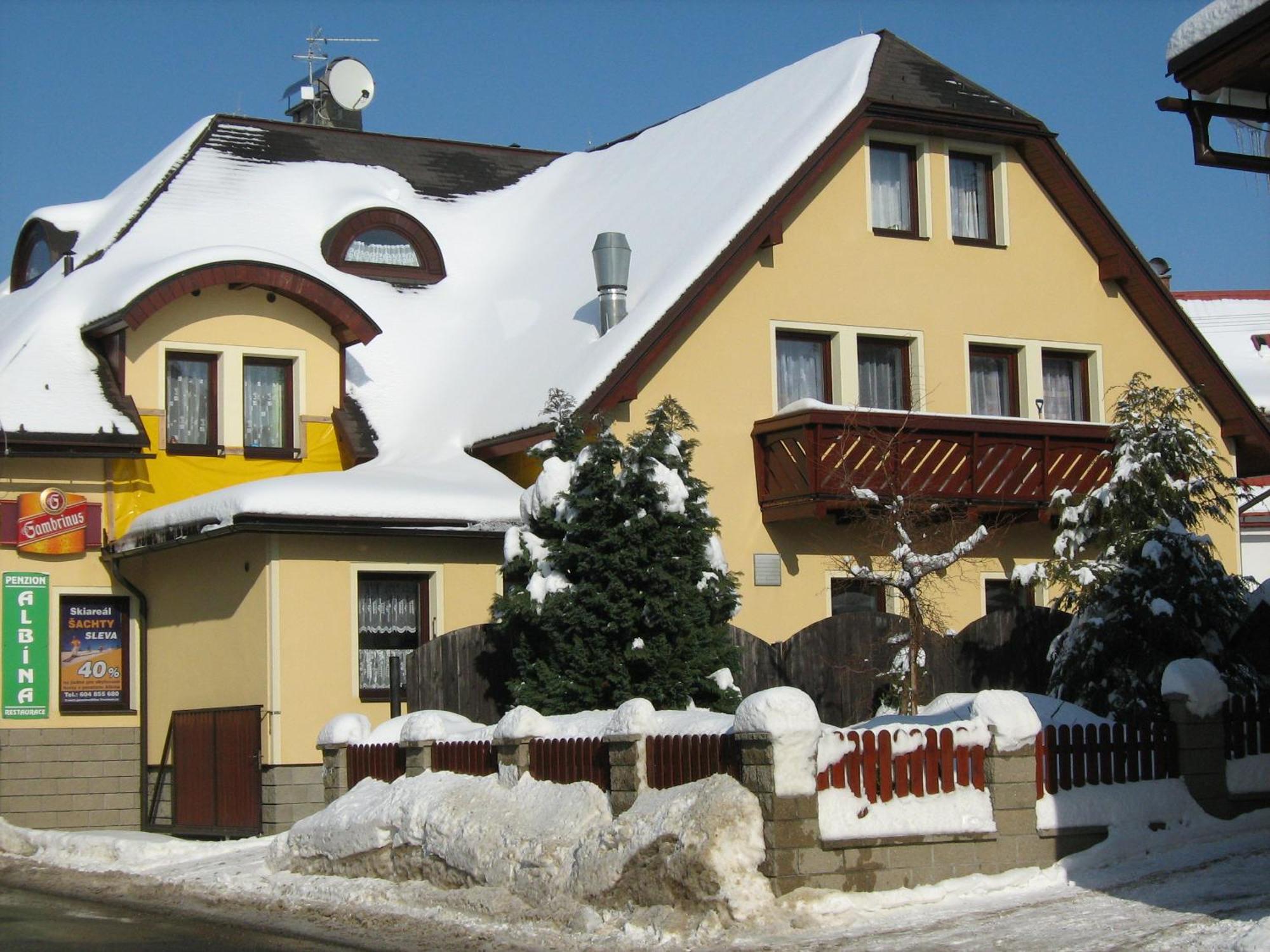 Penzion Albina - Restaurace Vysoké nad Jizerou Екстериор снимка